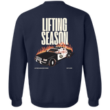 Lifting Season Crewneck Pullover Sweatshirt